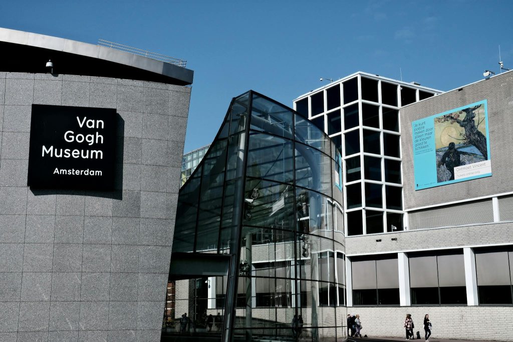 Explore Amsterdam Through Van Gogh’s Eyes Explore the iconic Van Gogh Museum's modern architecture in vibrant Amsterdam.